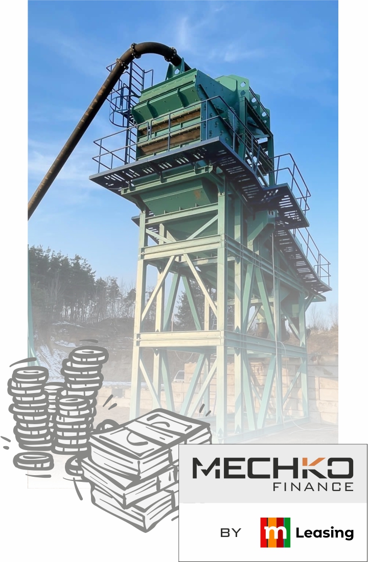 przesiewacz kruszyw - prod. MECHKO